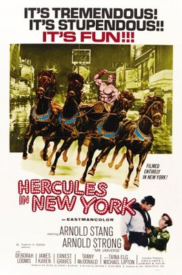 Hercules In New York movie poster (1970) poster