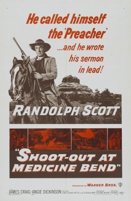 Shoot-Out at Medicine Bend movie poster (1957) Poster MOV_58bb5f30