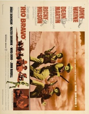 Rio Bravo movie poster (1959) Mouse Pad MOV_58c37576