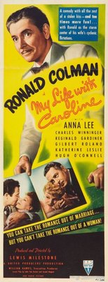 My Life with Caroline movie poster (1941) poster