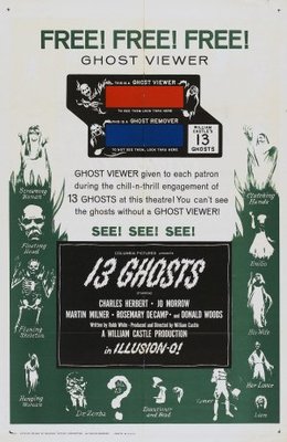 13 Ghosts movie poster (1960) Longsleeve T-shirt