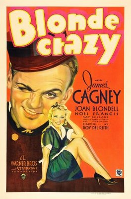 Blonde Crazy movie poster (1931) mouse pad