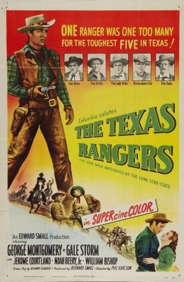 The Texas Rangers movie poster (1951) Poster MOV_58fe2c67
