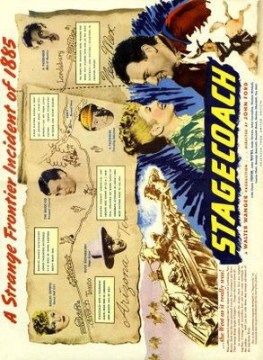 Stagecoach movie poster (1939) calendar