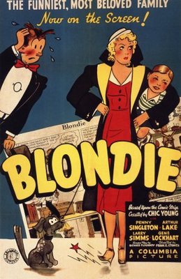 Blondie movie poster (1938) tote bag