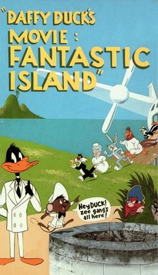Daffy Duck's Movie: Fantastic Island movie poster (1983) Longsleeve T-shirt
