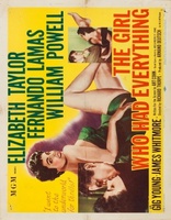 The Girl Who Had Everything movie poster (1953) Tank Top #1110315