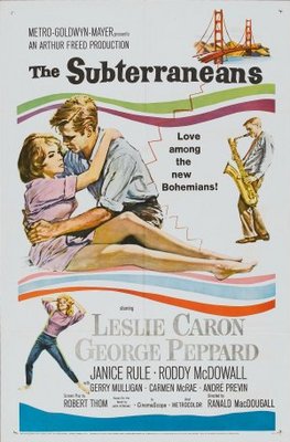 The Subterraneans movie poster (1960) mug