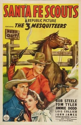 Santa Fe Scouts movie poster (1943) poster