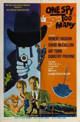 One Spy Too Many movie poster (1966) calendar