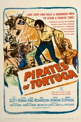 Pirates of Tortuga movie poster (1961) tote bag
