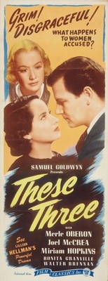 These Three movie poster (1936) tote bag