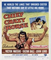Chief Crazy Horse movie poster (1955) Sweatshirt #691702