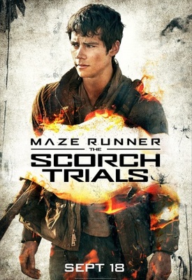 Maze Runner: The Scorch Trials movie poster (2015) Longsleeve T-shirt