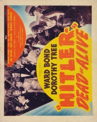 Hitler--Dead or Alive movie poster (1942) tote bag