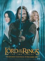 The Lord of the Rings: The Two Towers movie poster (2002) Tank Top #650636