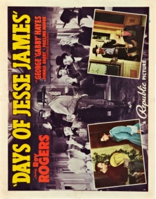 Days of Jesse James movie poster (1939) poster
