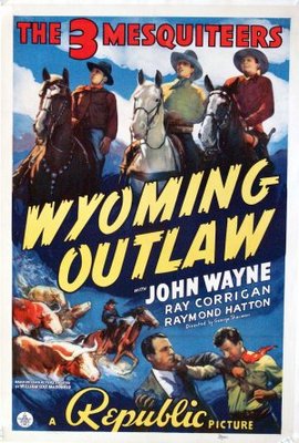 Wyoming Outlaw movie poster (1939) hoodie