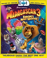 Madagascar 3: Europe's Most Wanted movie poster (2012) Mouse Pad MOV_5a9da961