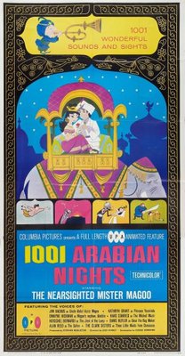 1001 Arabian Nights movie poster (1959) calendar