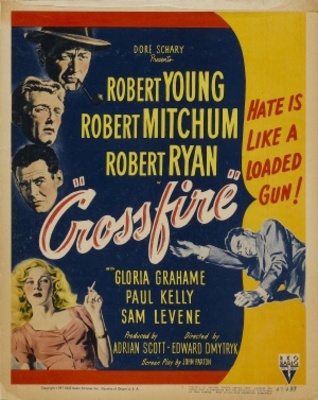 Crossfire movie poster (1947) tote bag #MOV_5aca4885