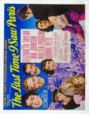 The Last Time I Saw Paris movie poster (1954) Poster MOV_5aef99b3