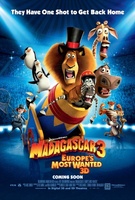 Madagascar 3: Europe's Most Wanted movie poster (2012) Poster MOV_5b057d9d