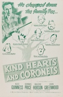 Kind Hearts and Coronets movie poster (1949) Tank Top #1005099