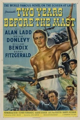 Two Years Before the Mast movie poster (1946) calendar