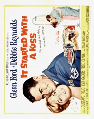 It Started with a Kiss movie poster (1959) calendar