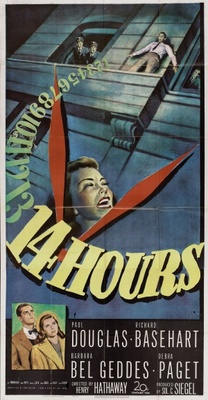 Fourteen Hours movie poster (1951) mouse pad