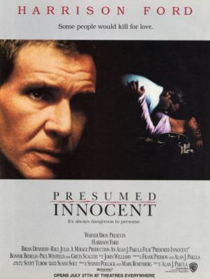 Presumed Innocent movie poster (1990) hoodie