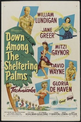 Down Among the Sheltering Palms movie poster (1953) Tank Top