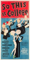 So This Is College movie poster (1929) Poster MOV_5bf964d0