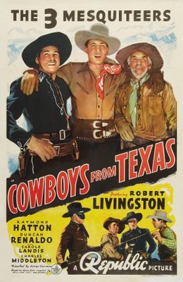 Cowboys from Texas movie poster (1939) Poster MOV_5c6d6134