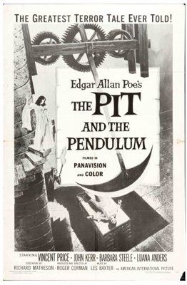 Pit and the Pendulum movie poster (1961) tote bag