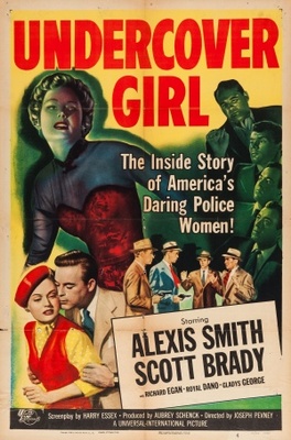 Undercover Girl movie poster (1950) hoodie