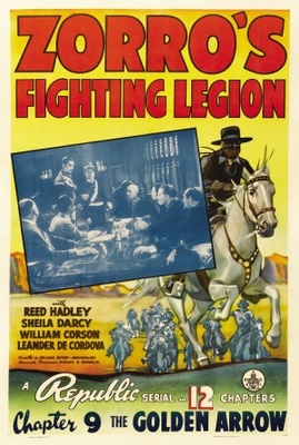 Zorro's Fighting Legion movie poster (1939) calendar