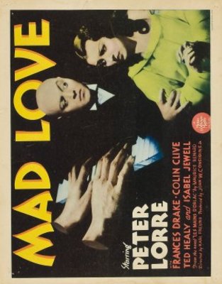 Mad Love movie poster (1935) calendar