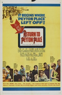 Return to Peyton Place movie poster (1961) calendar