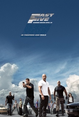 Fast Five movie poster (2011) Longsleeve T-shirt