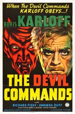 The Devil Commands movie poster (1941) Longsleeve T-shirt