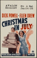 Christmas in July movie poster (1940) Poster MOV_5d2e4210