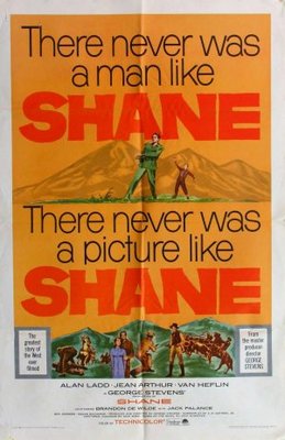 Shane movie poster (1953) Poster MOV_5d7bf5ae