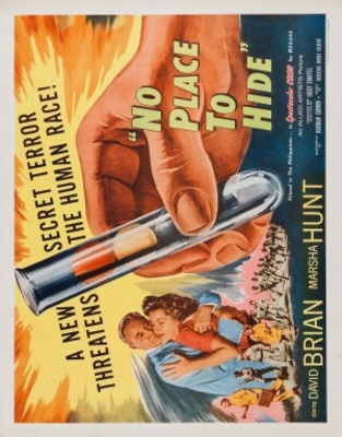 No Place to Hide movie poster (1956) calendar