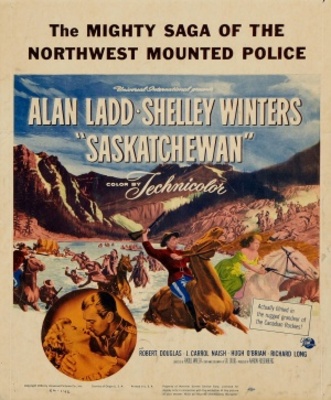 Saskatchewan movie poster (1954) Sweatshirt