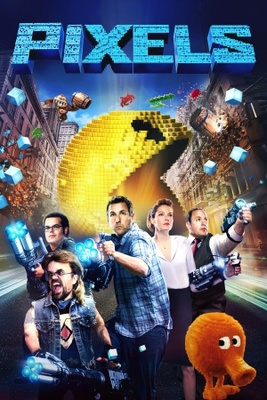 Pixels movie poster (2015) Sweatshirt