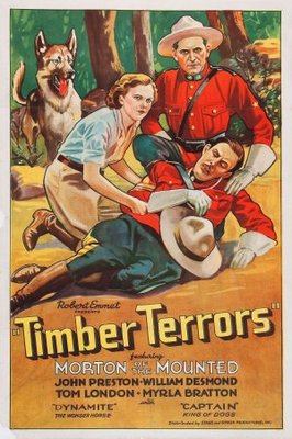 Timber Terrors movie poster (1935) Mouse Pad MOV_5dd8f61e