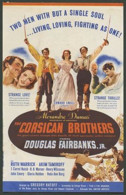 The Corsican Brothers movie poster (1941) tote bag