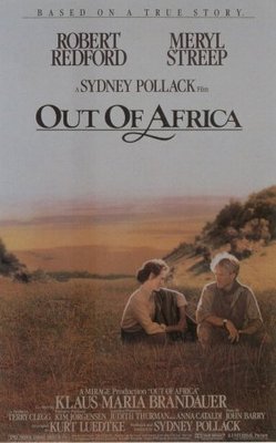 Out of Africa movie poster (1985) tote bag